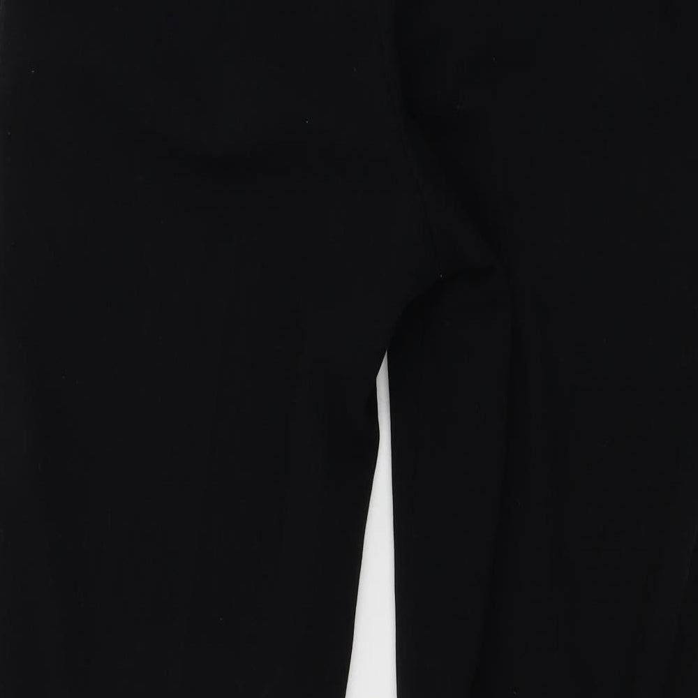 Marks and Spencer  Womens Black   Trousers  Size 6 L26 in