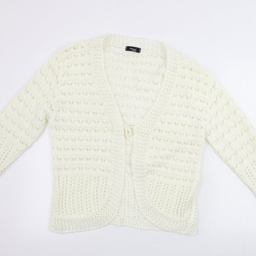 glimpse design  Womens Ivory   Cardigan Jumper Size L