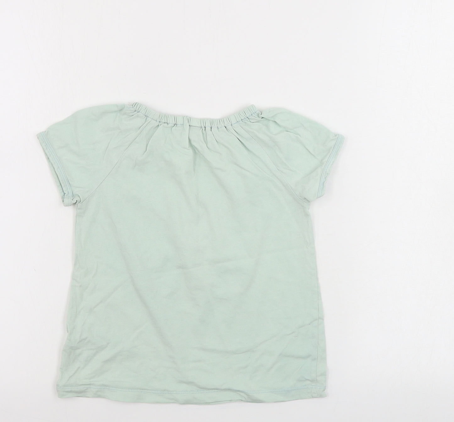 TU Girls Green   Basic T-Shirt Size 6-7 Years