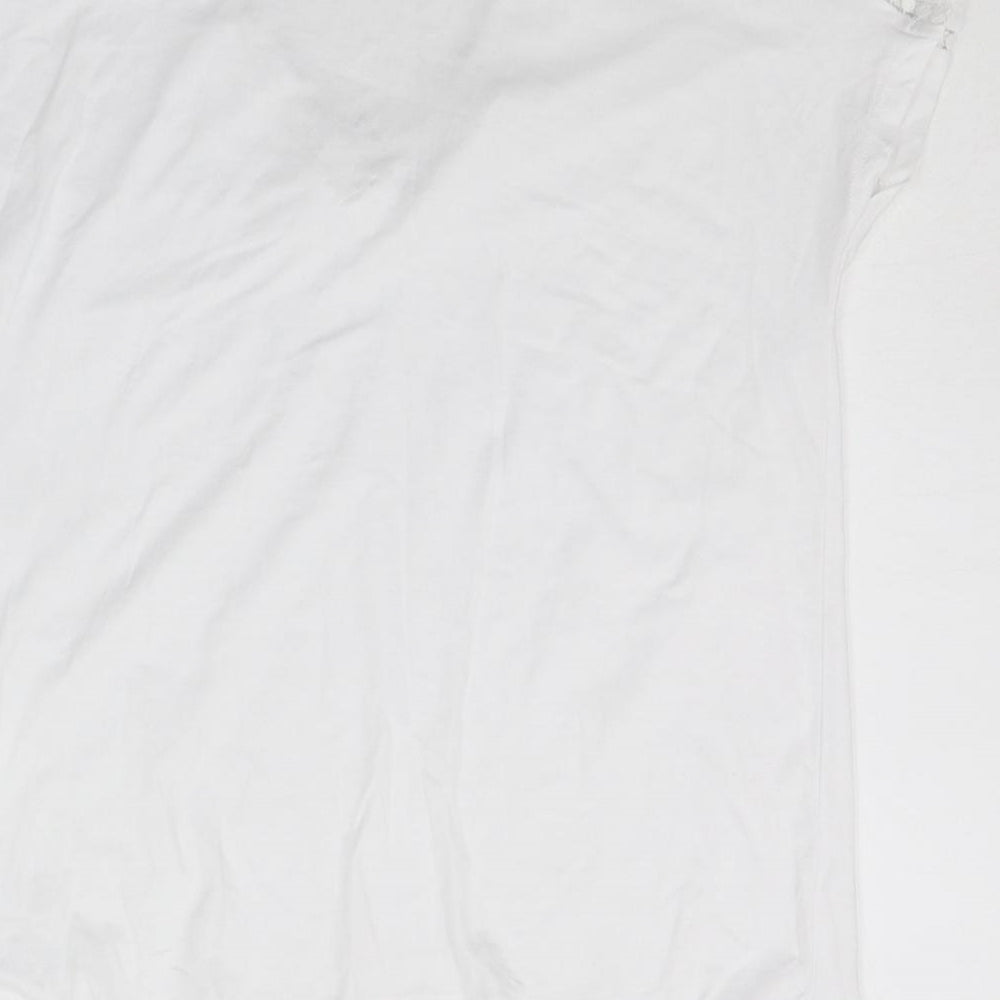 NEXT Womens White   Basic T-Shirt Size 8