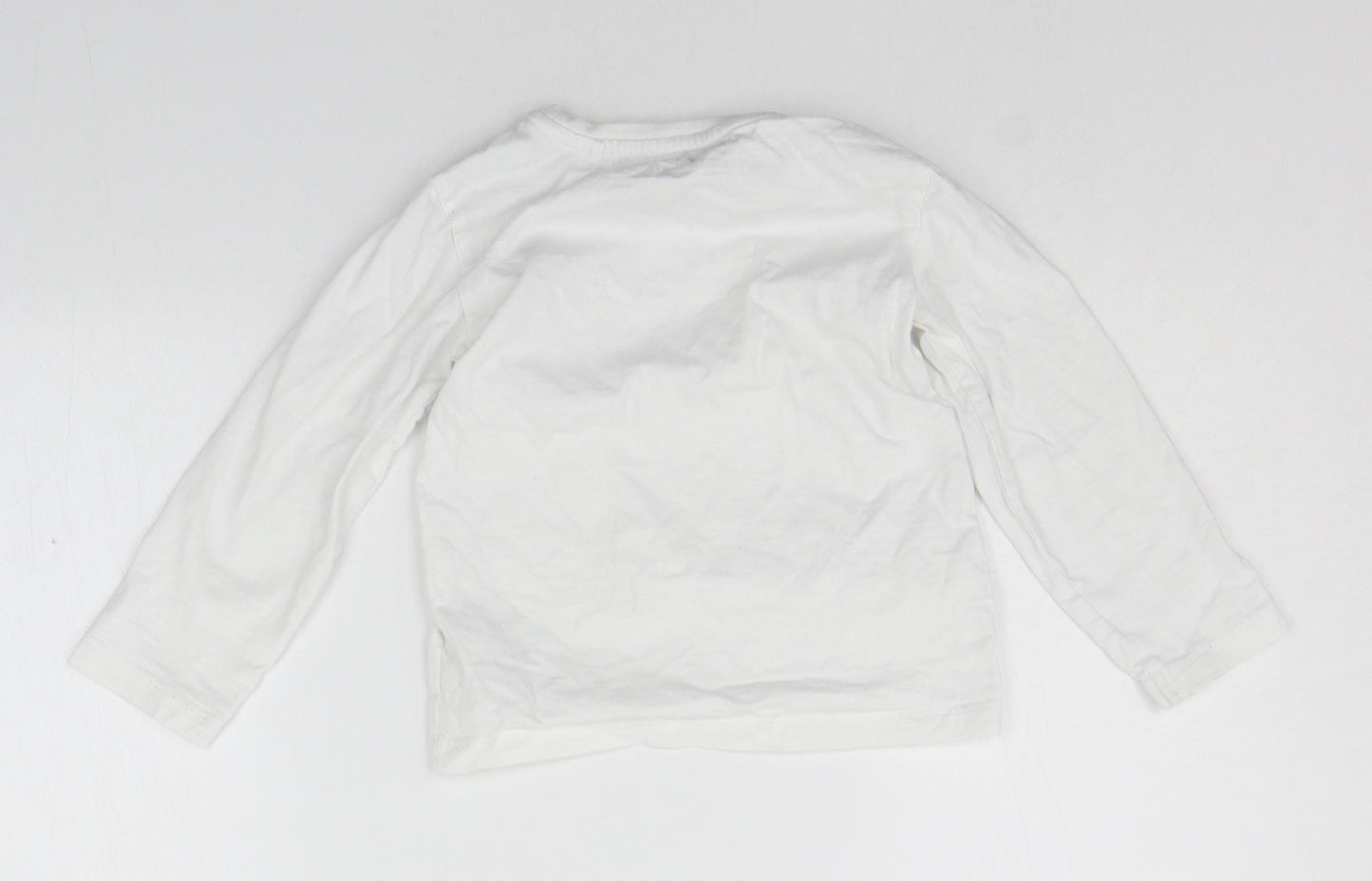 NEXT Boys White   Basic T-Shirt Size 3-4 Years