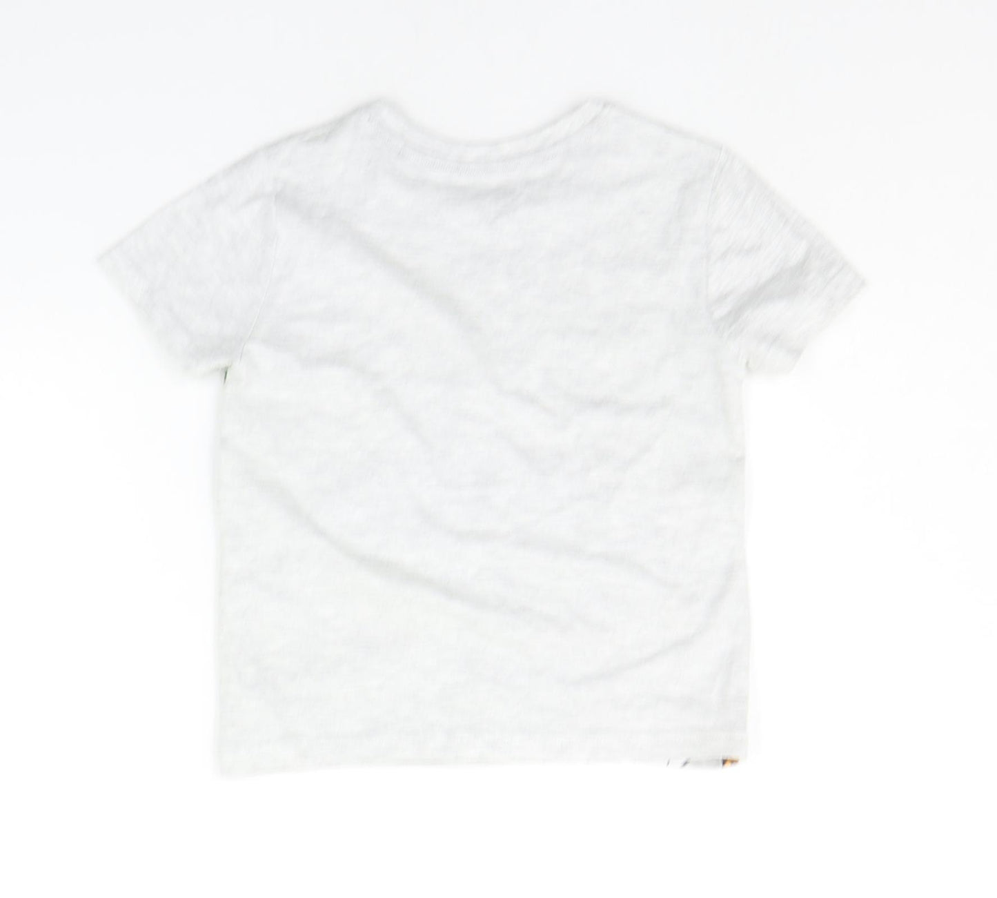 Primark Boys Grey   Basic T-Shirt Size 3-4 Years  - toystory