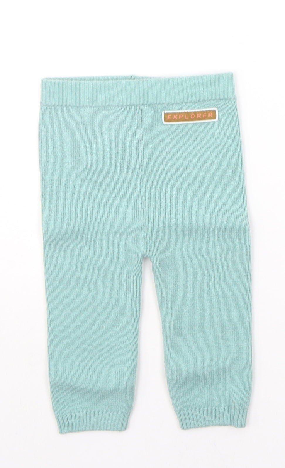 Marks and Spencer Baby Green   Jogger Leggings Size 9-12 Months