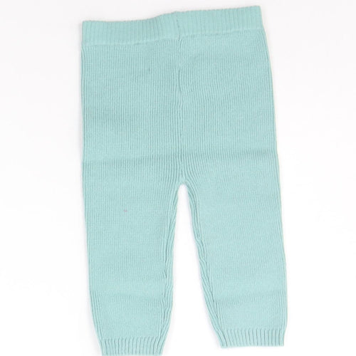 Marks and Spencer Baby Green   Jogger Leggings Size 9-12 Months
