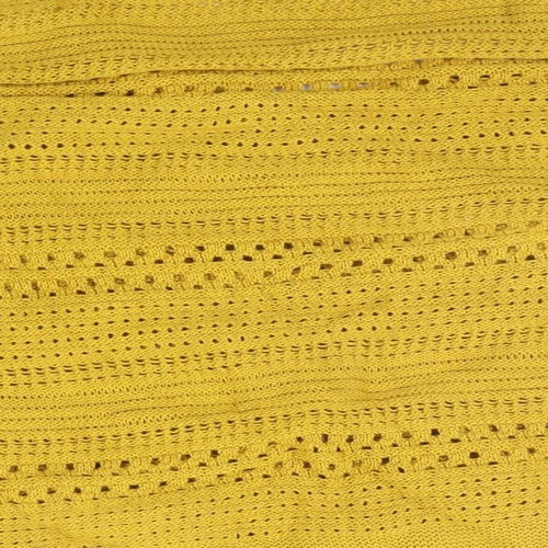 Papaya Womens Yellow   Pullover Jumper Size M