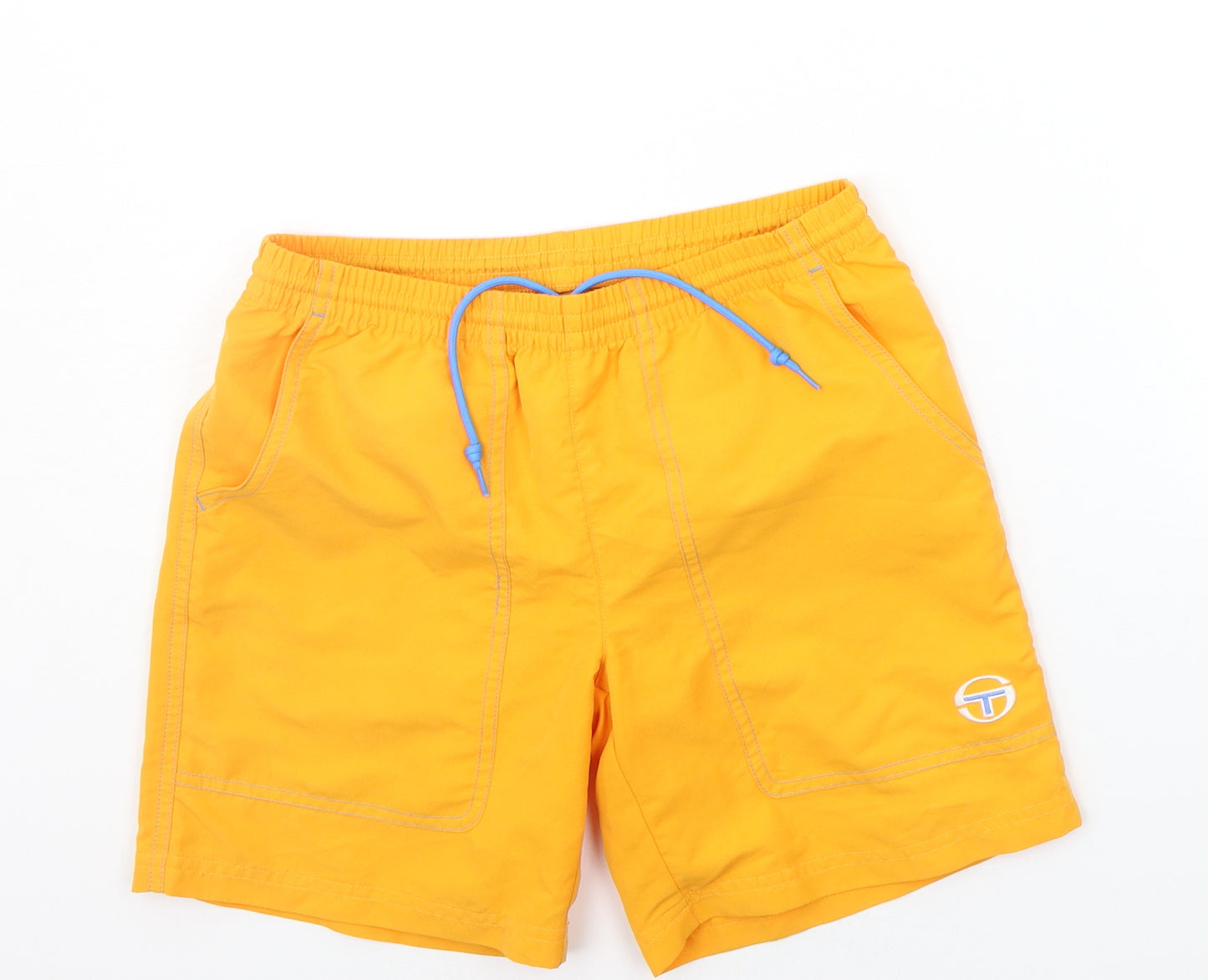 Sergio Tacchini Boys Orange   Sweat Shorts Size L