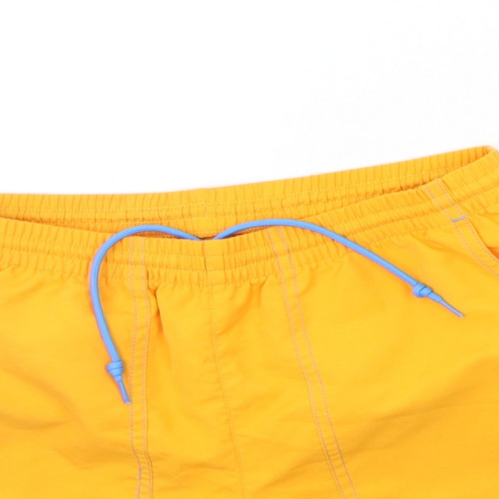 Sergio Tacchini Boys Orange   Sweat Shorts Size L