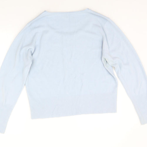Per Una Womens Blue   Pullover Jumper Size 18
