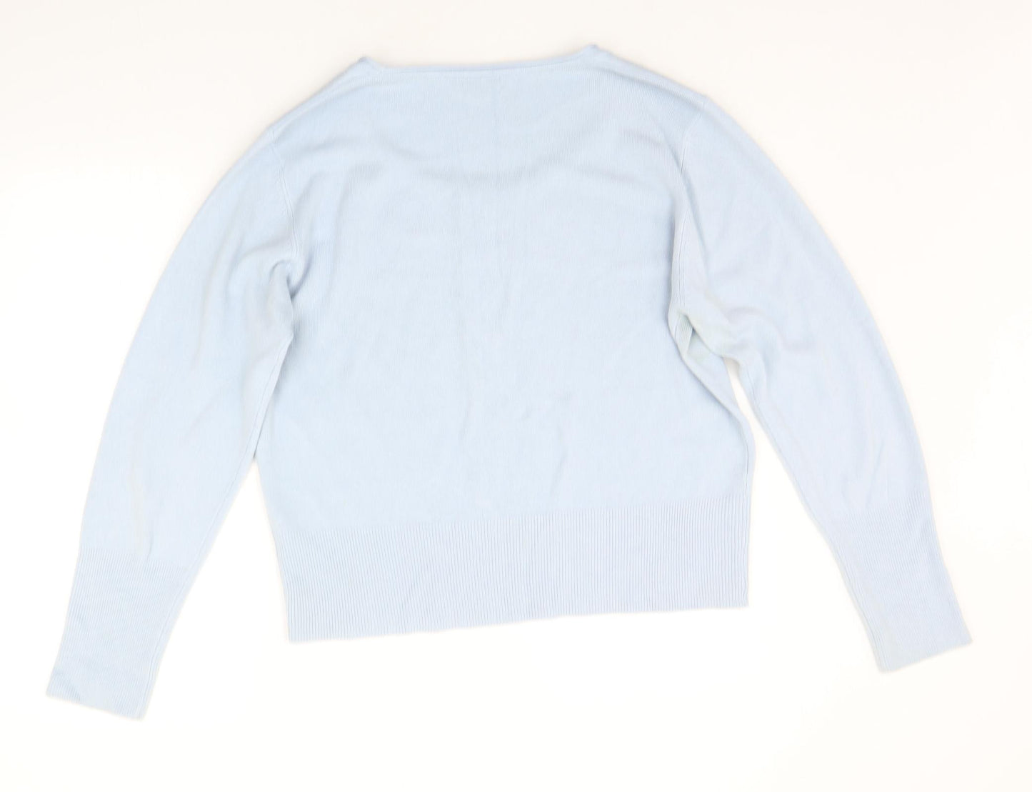 Per Una Womens Blue   Pullover Jumper Size 18