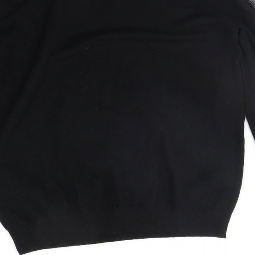 Society 8 Womens Black   Pullover Jumper Size 14
