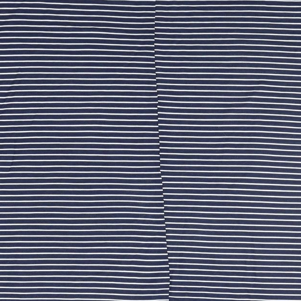 Atmosphere Womens Blue Striped  Basic T-Shirt Size 10