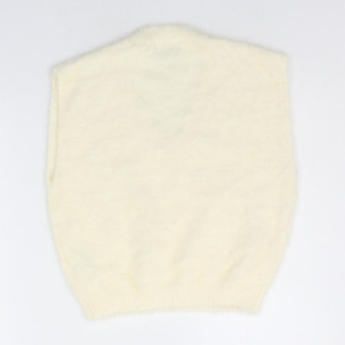 PRETTYLITTLETHING Womens Beige   Pullover Jumper Size S