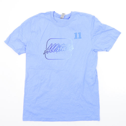 Gildan Mens Blue    T-Shirt Size M  - 11