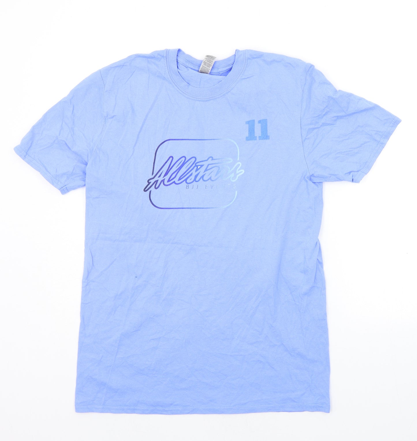Gildan Mens Blue    T-Shirt Size M  - 11