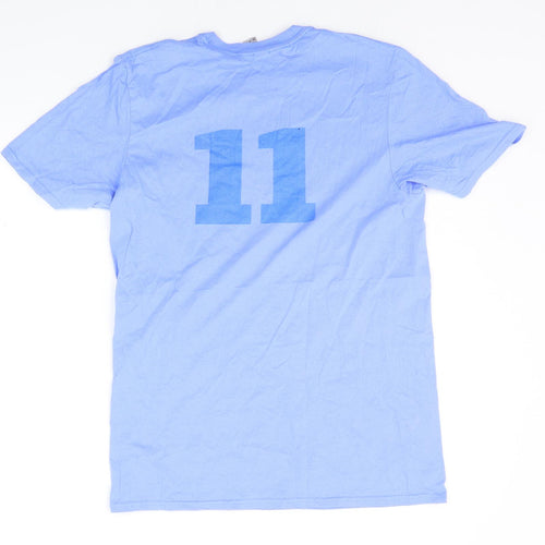 Gildan Mens Blue    T-Shirt Size M  - 11