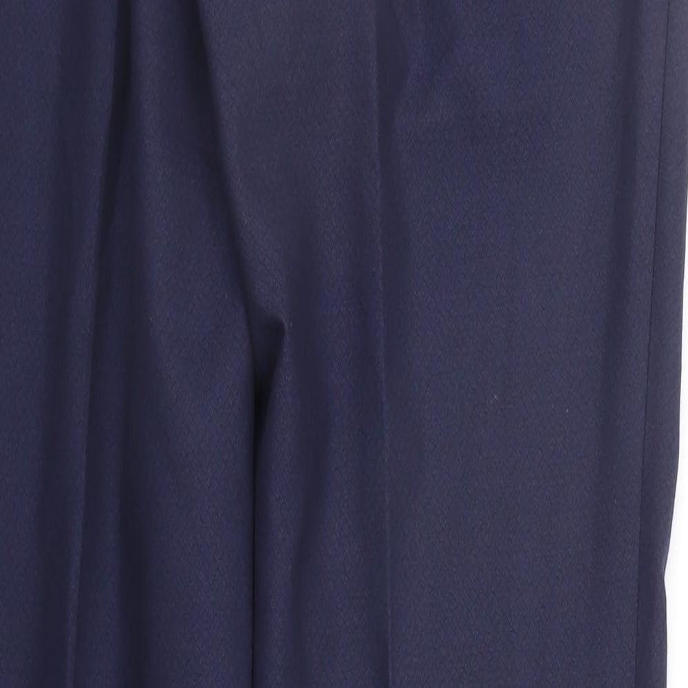 Marks and Spencer Mens Blue   Trousers  Size 34 in L33 in