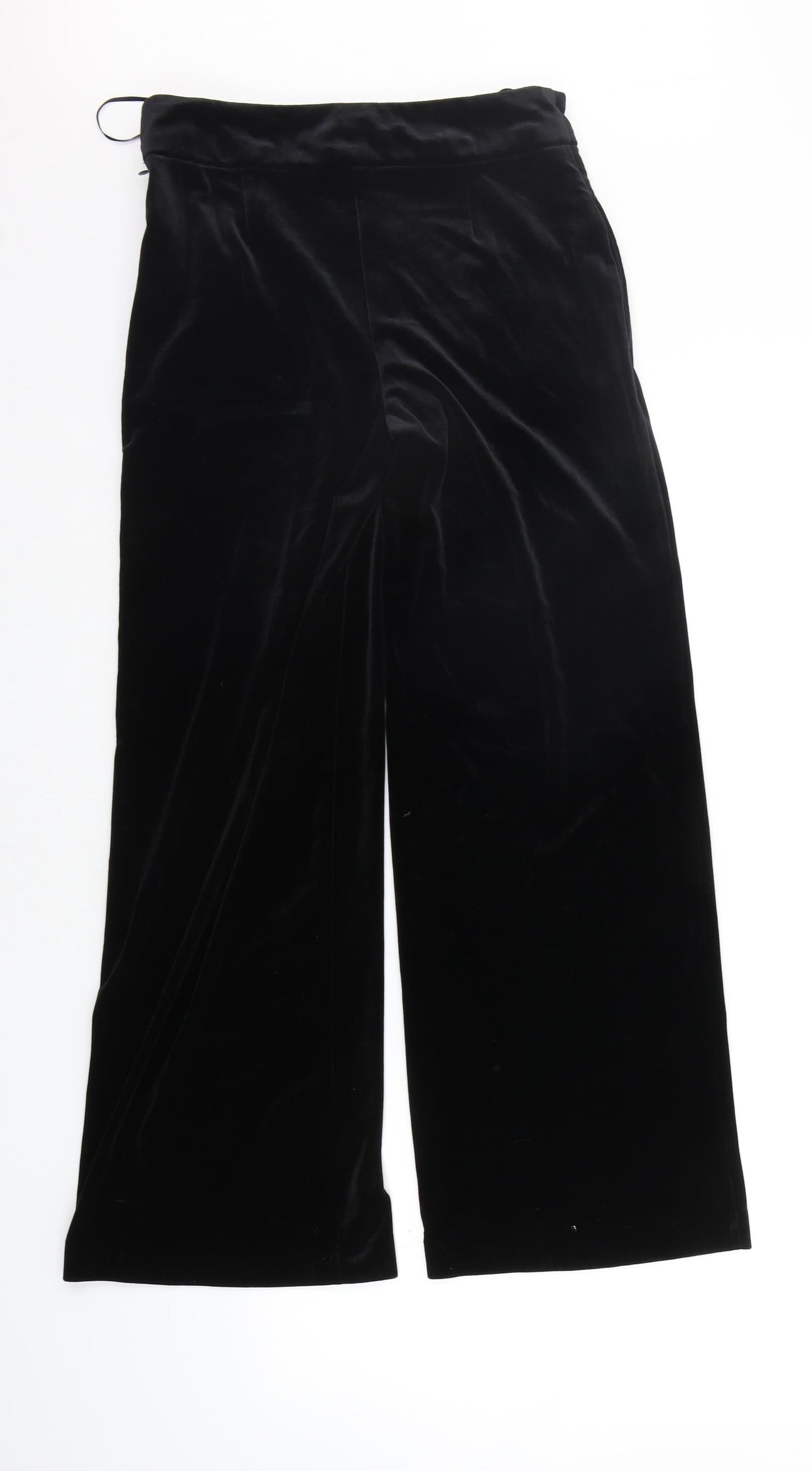 NEXT Womens Black   Trousers  Size 6 L27 in