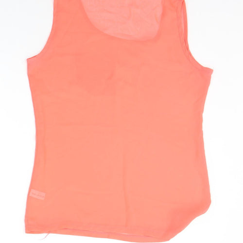 Select Womens Orange   Basic Tank Size 12