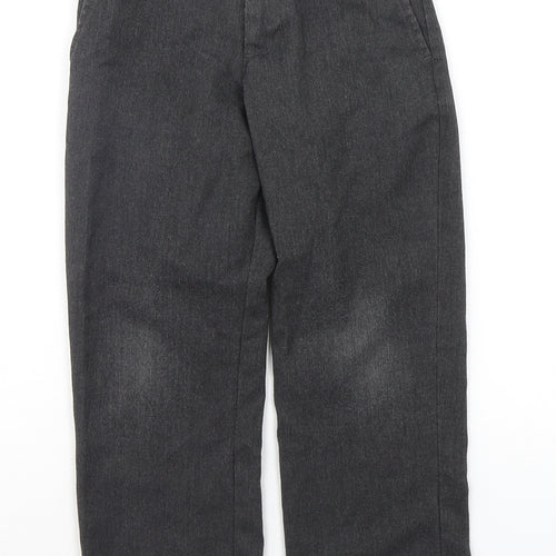 George Boys Grey   Chino Trousers Size 5-6 Years