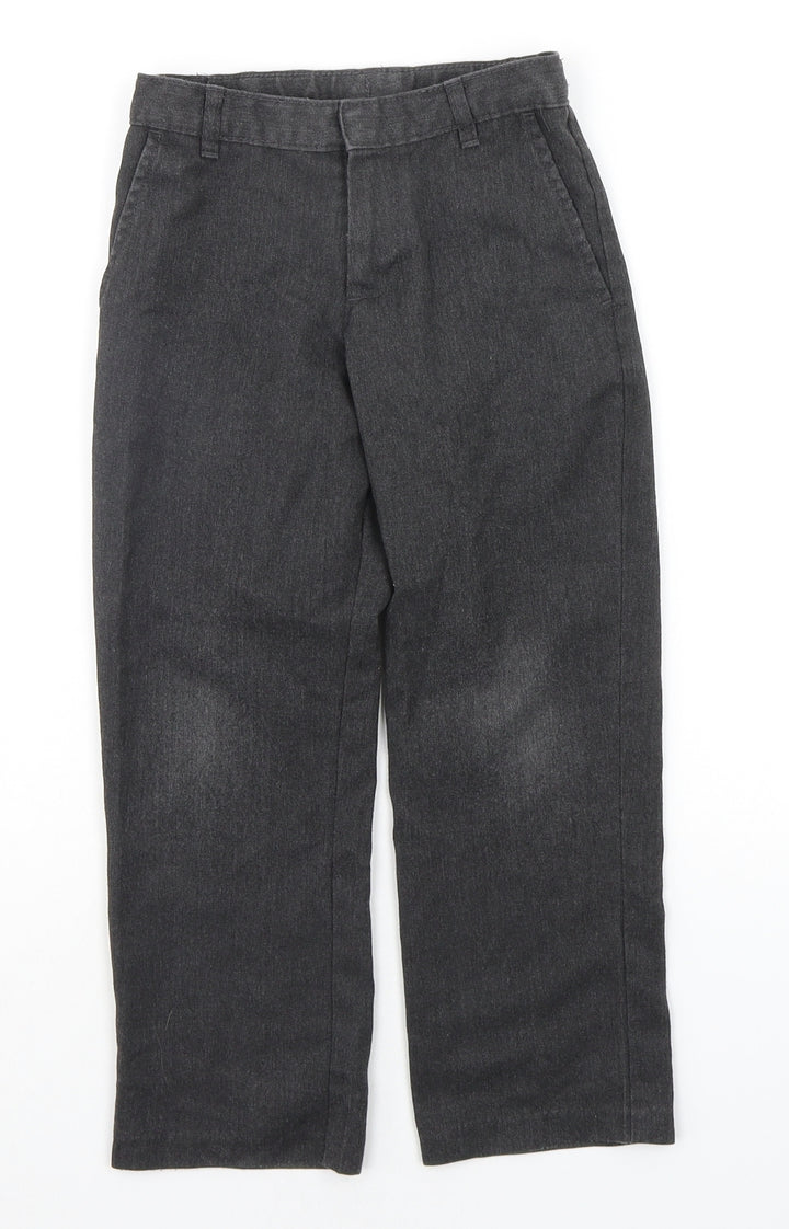George Boys Grey Chino Trousers Size 5-6 Years