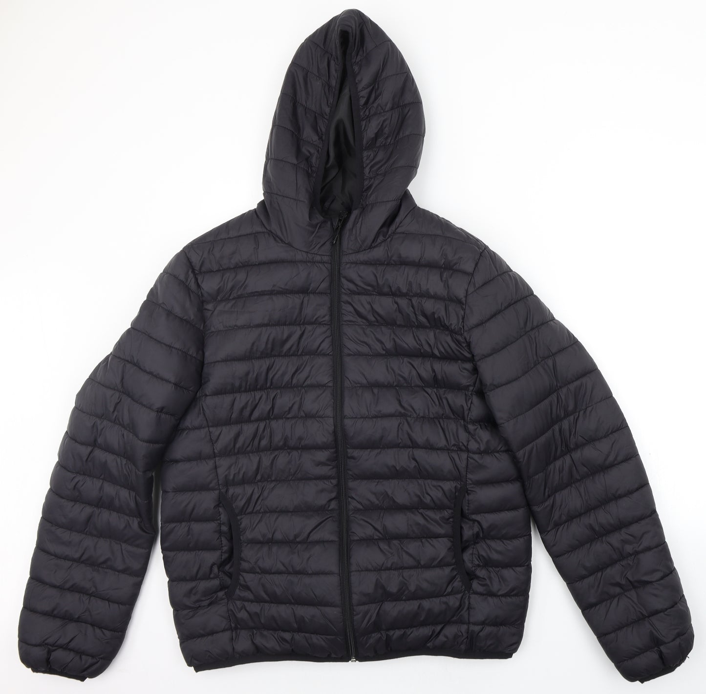 Cedar Wood State Mens Black   Jacket Coat Size L