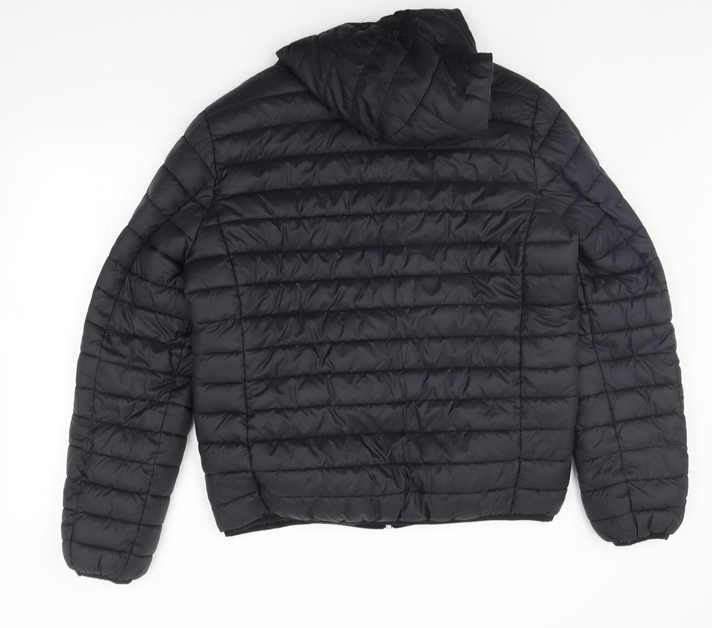 Cedar Wood State Mens Black   Jacket Coat Size L