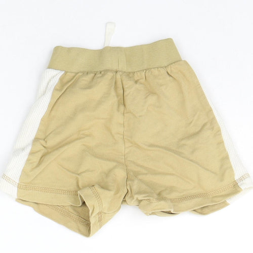 George Baby Beige   Cropped Trousers Size 12-18 Months