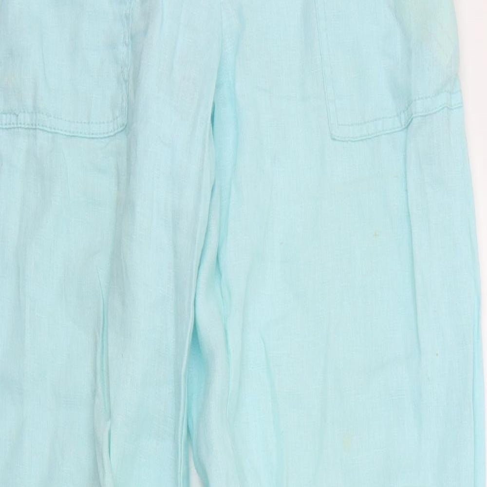 Atmsophere Womens Blue   Trousers  Size 8 L28 in
