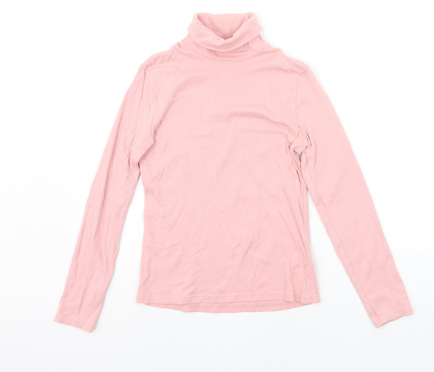 George Girls Pink   Basic T-Shirt Size 10-11 Years