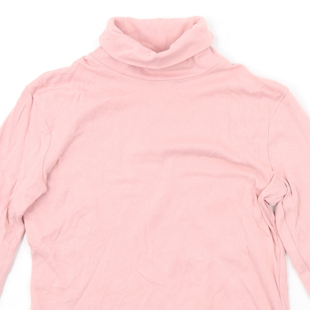 George Girls Pink   Basic T-Shirt Size 10-11 Years