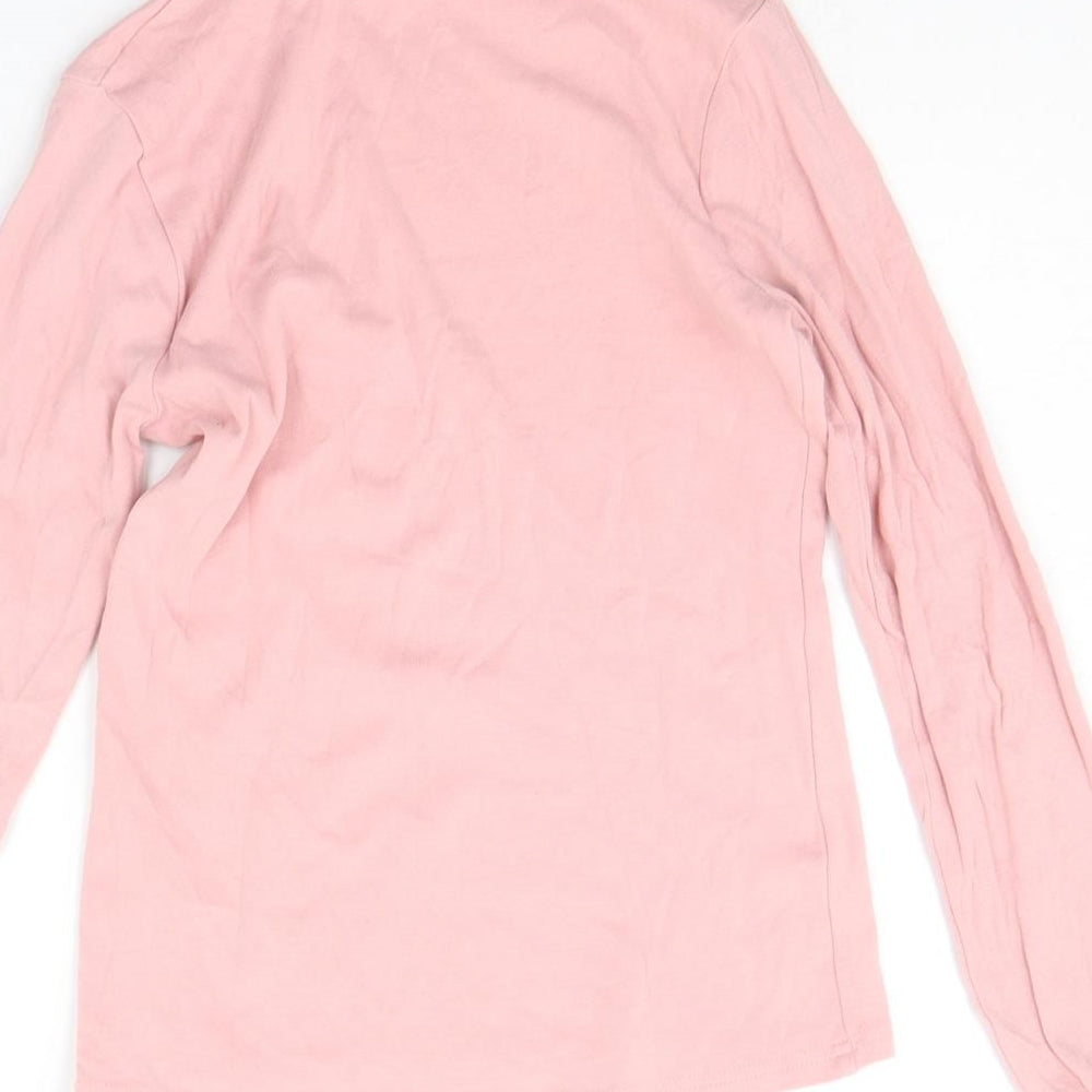 George Girls Pink   Basic T-Shirt Size 10-11 Years