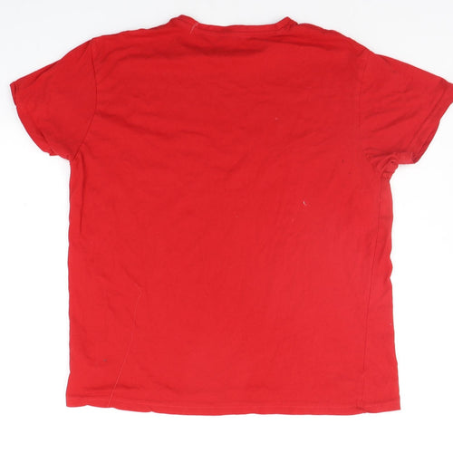 Primark Womens Red   Basic T-Shirt Size L