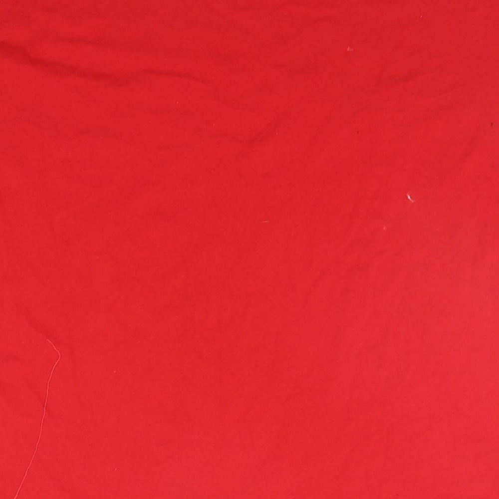 Primark Womens Red   Basic T-Shirt Size L