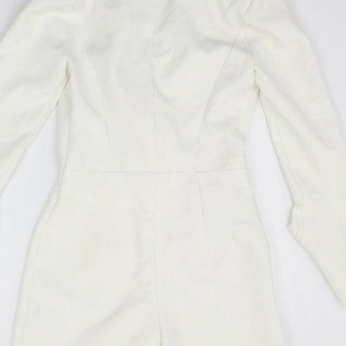 River Island Womens White   Jumpsuit One-Piece Size 6