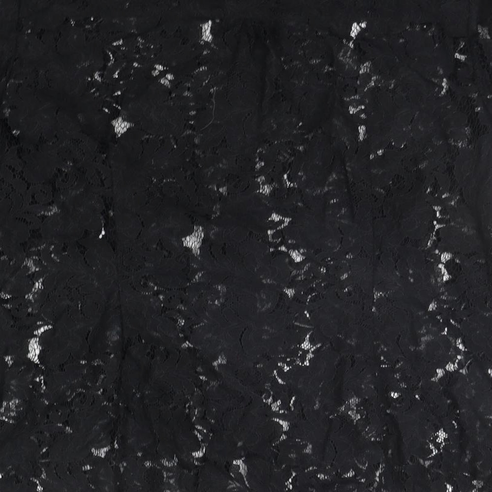 Coast Womens Black   Basic Button-Up Size 14
