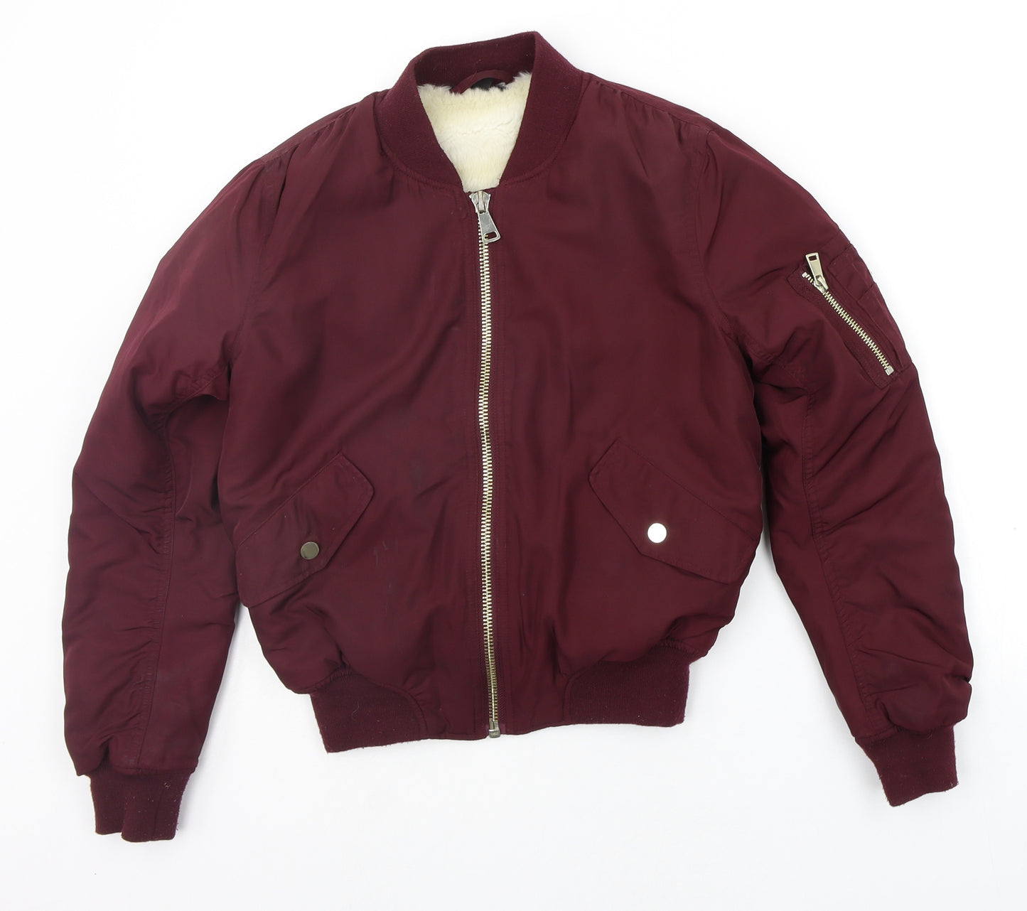 Topshop Womens Purple   Jacket Coat Size 4