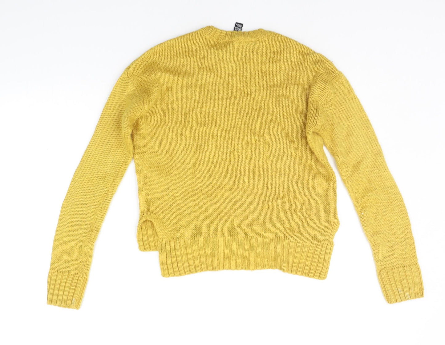 New Look Girls Yellow   Pullover Jumper Size 10-11 Years