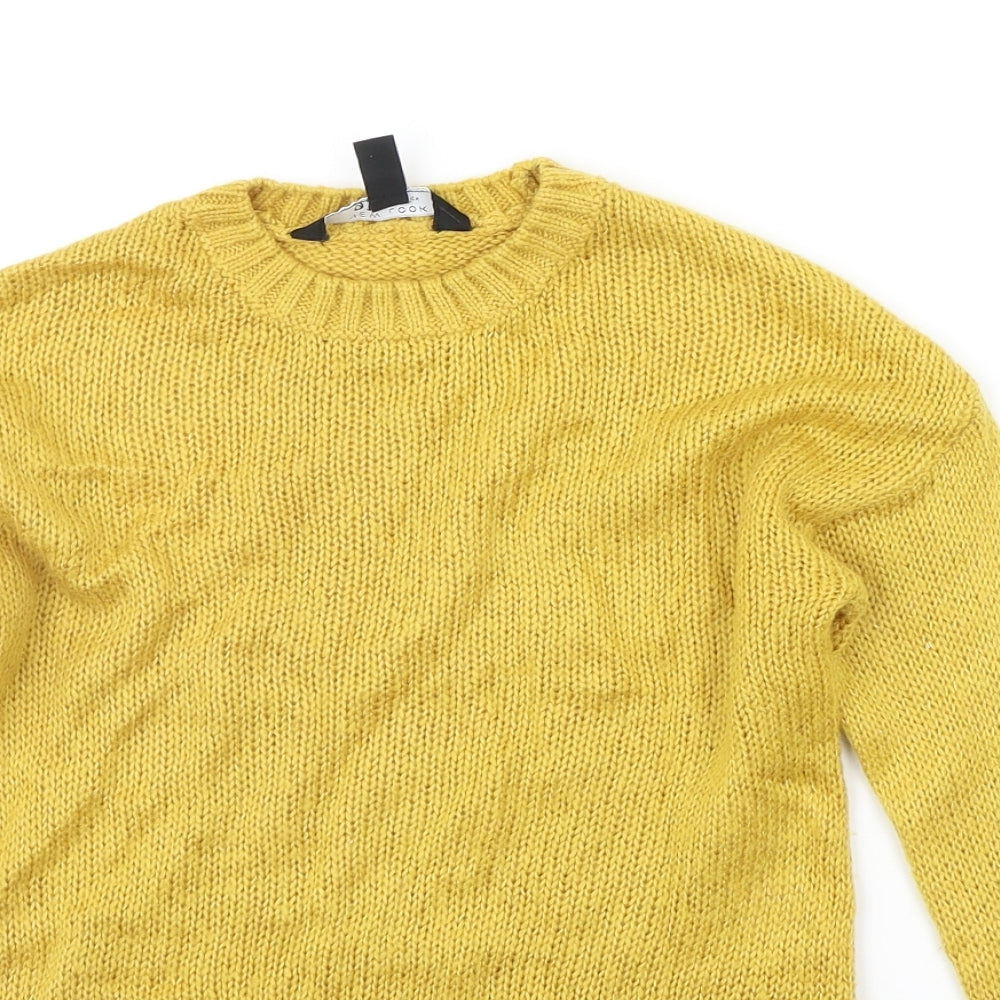 New Look Girls Yellow   Pullover Jumper Size 10-11 Years