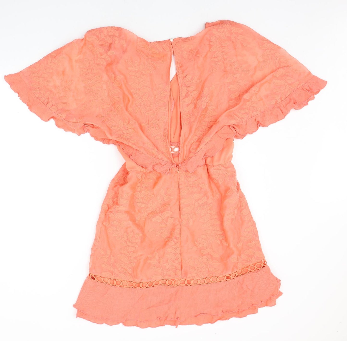 simply  Womens Orange   A-Line  Size L