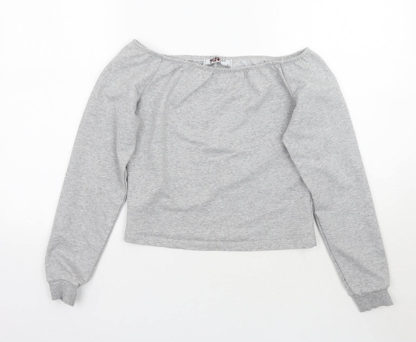 Portabello pink Womens Grey   Pullover Jumper Size 8
