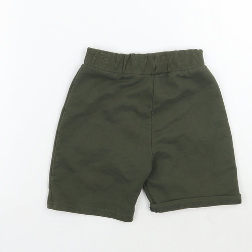 McKenzie Boys Green   Sweat Shorts Size 5-6 Years