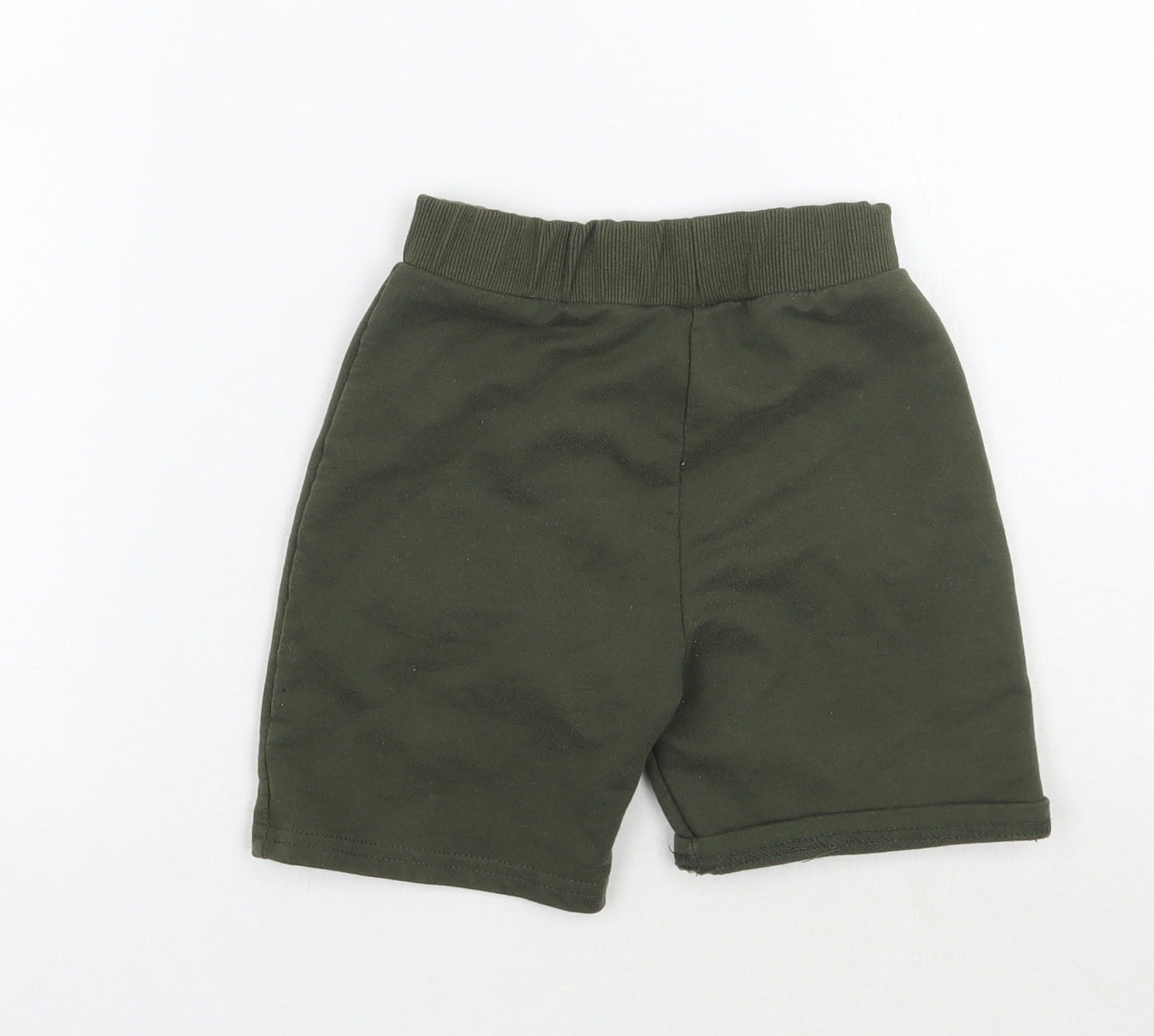 McKenzie Boys Green   Sweat Shorts Size 5-6 Years