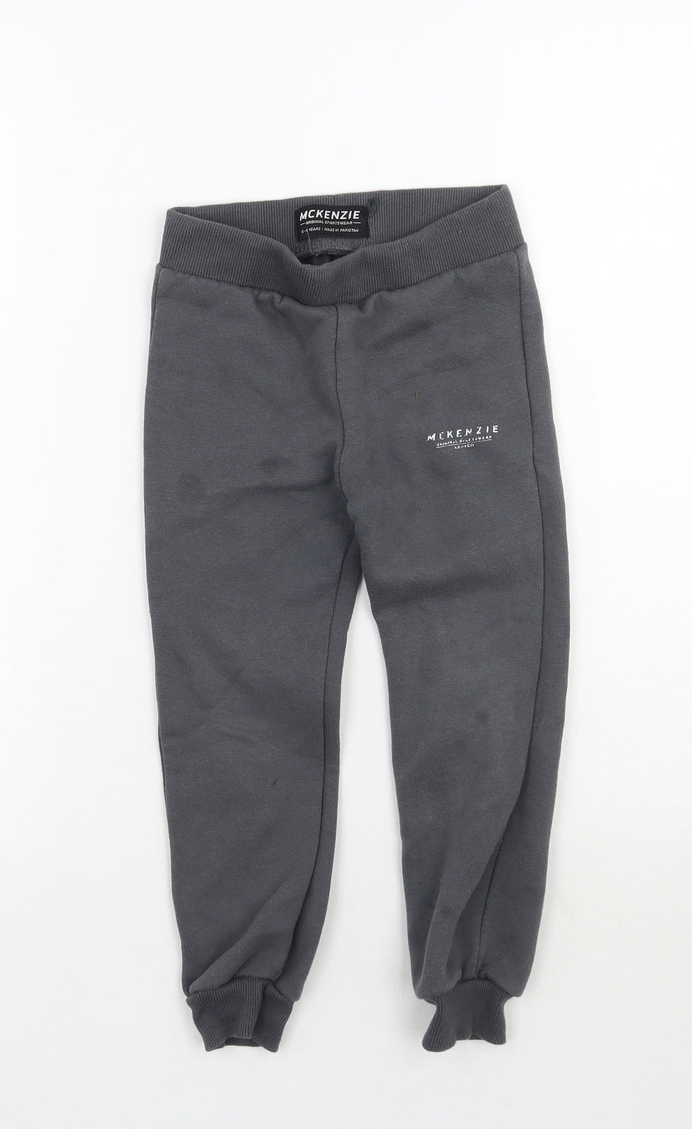 McKenzie Boys Grey   Sweatpants Trousers Size 5-6 Years