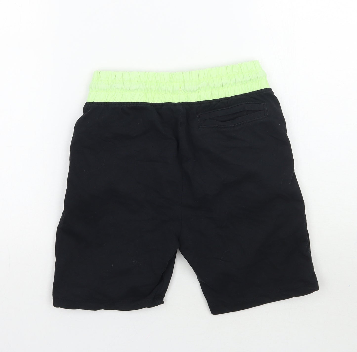 hulabaloo Boys Black   Sweat Shorts Size 9-10 Years