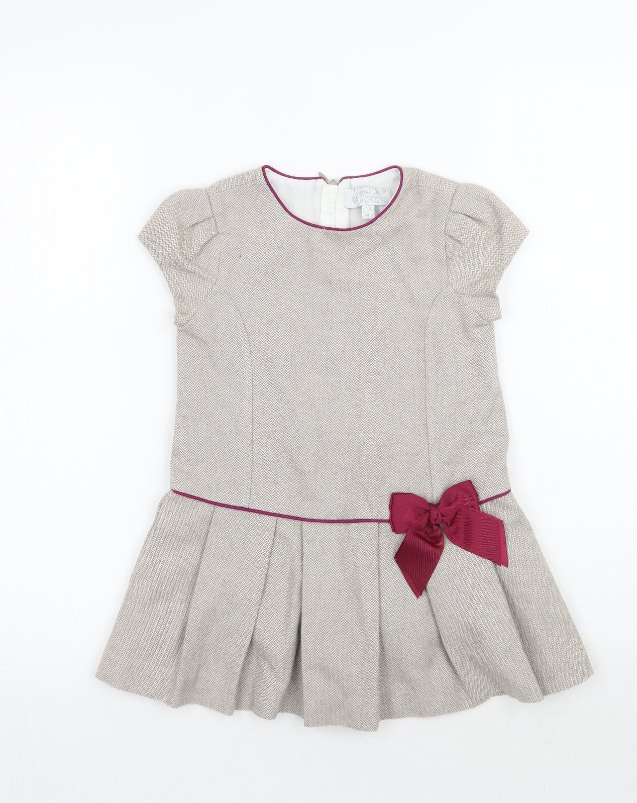 Mayoral Girls Brown   A-Line  Size 4 Years