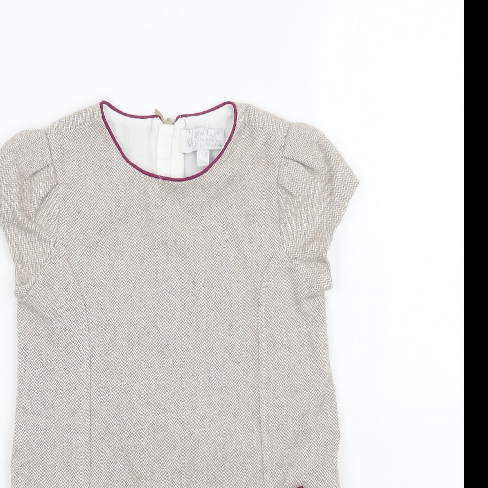 Mayoral Girls Brown   A-Line  Size 4 Years