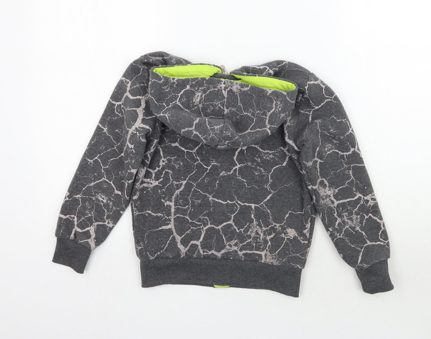Chika chika Boys Grey Geometric  Jacket Coat Size 8 Years