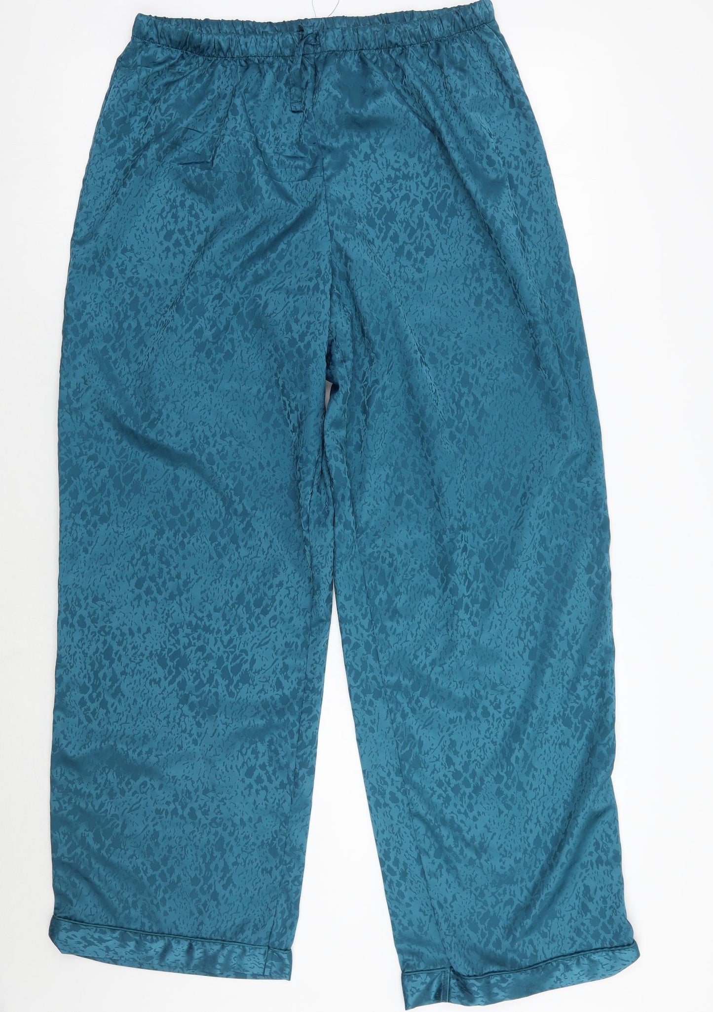 Jeff& co Womens Blue Animal Print   Pyjama Pants Size 14