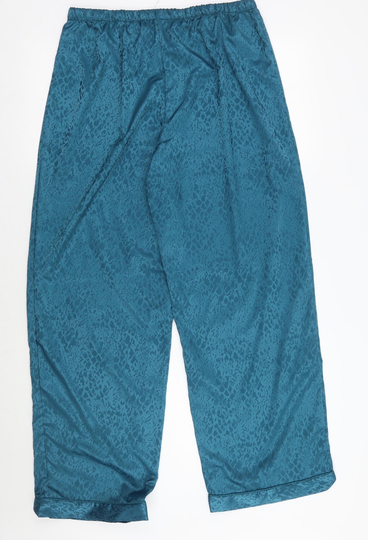 Jeff& co Womens Blue Animal Print   Pyjama Pants Size 14