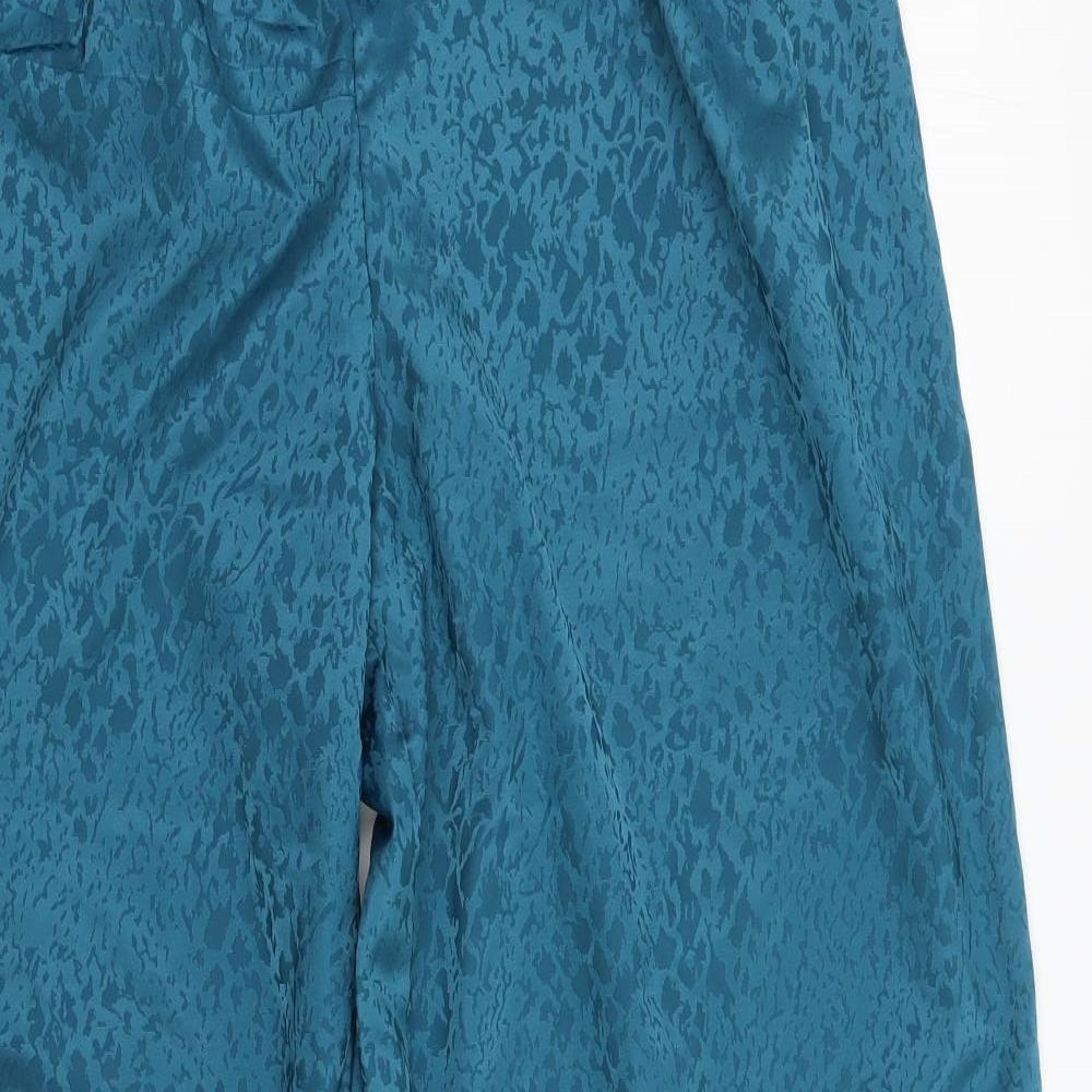 Jeff& co Womens Blue Animal Print   Pyjama Pants Size 14